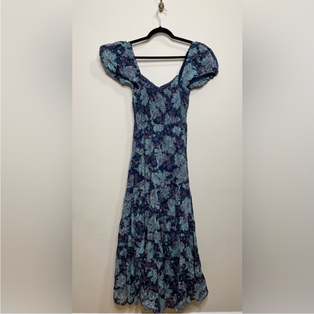 Free People Sundrenched Dress in Emerald Combo - Picture 13 of 13